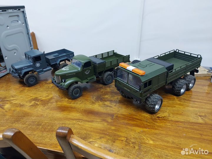 WPL грузовики на радиоуправлении