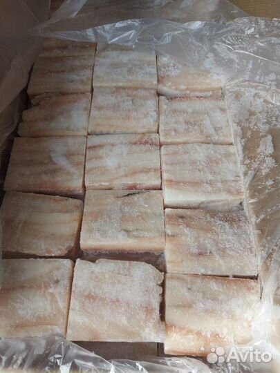 Филе трески свежемороженое