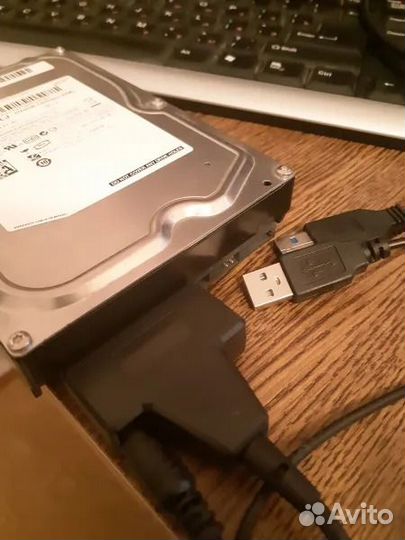 Кабель переходник адаптер USB 2.0 - SATA для HDD