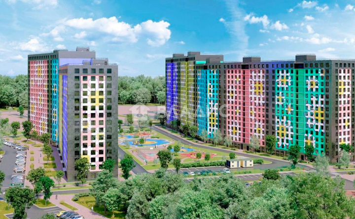 Квартира-студия, 27,3 м², 2/18 эт.