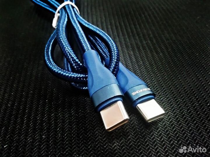 Кабель Type-C to Type-C 60W в ассортименте