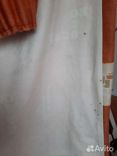 Шторы хлопок на подкладе