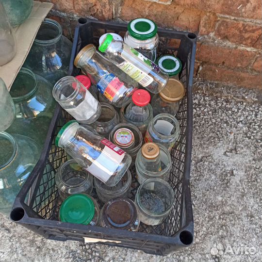 Банка стеклянная