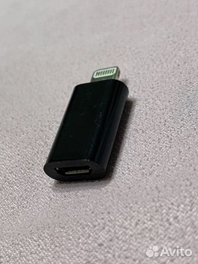 Переходник с micro usb на lightning