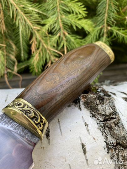 Нож охотничий кованый х12 мф Скиф