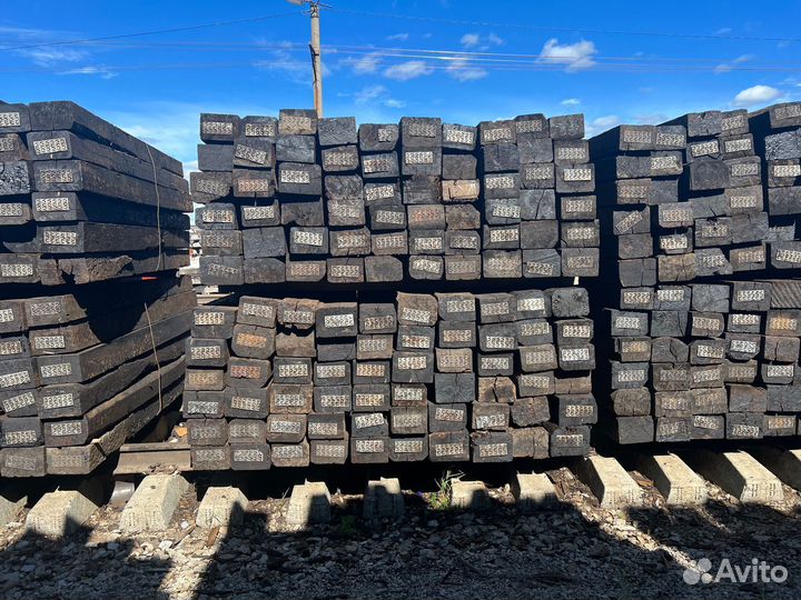 Шпалы деревянные б у