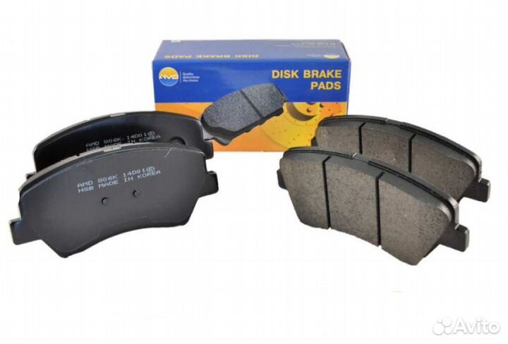 Колодки передние hyundai Solaris / KIA Rio III