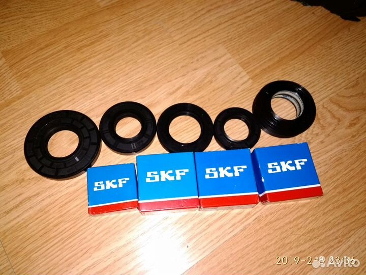 Подшипники и сальники для стиральных машин и др