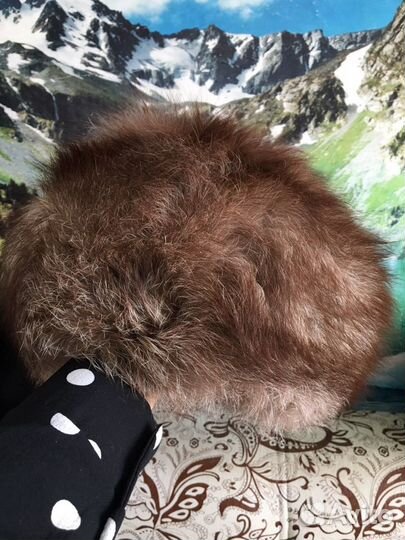 Шапка из песца