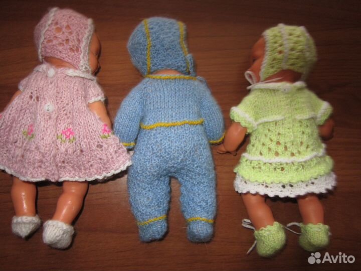 Одежда для пупса с хохолком ГДР (рост 17 см)