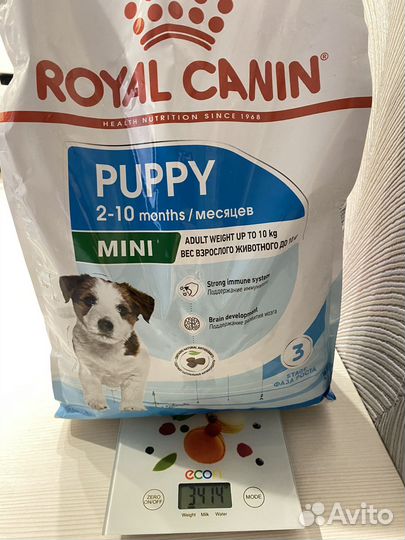 Корм royal canin для щенков