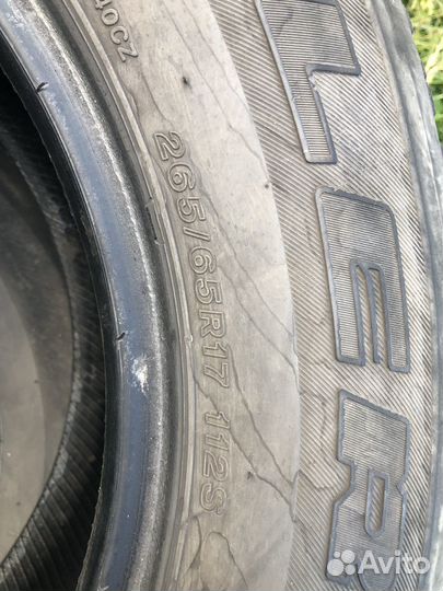 Americus Ranger AT 265/65 R17C и 10/10 R4