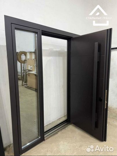 Дверь входная в дом и квартиру со стеклом