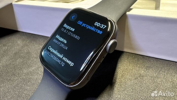 Apple watch Часы 5 44mm Оригинал батарея 100