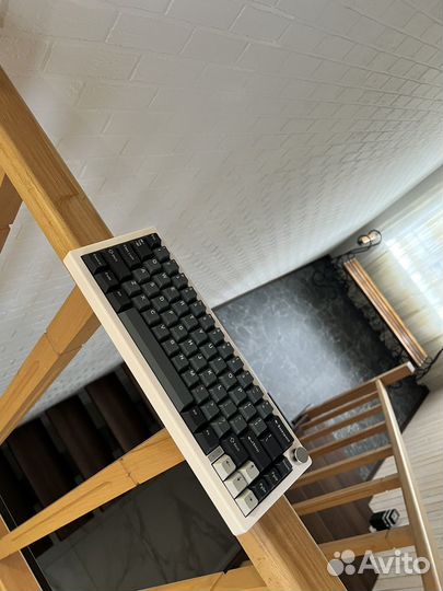 Кастомная клавиатура 65 gmk 67 akko black / green