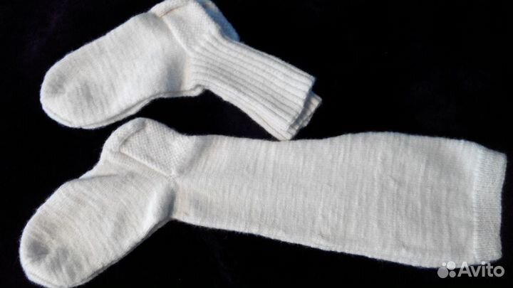 Носки и гольфы чисто шерстяные новые