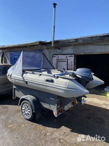 Лодка с мотором