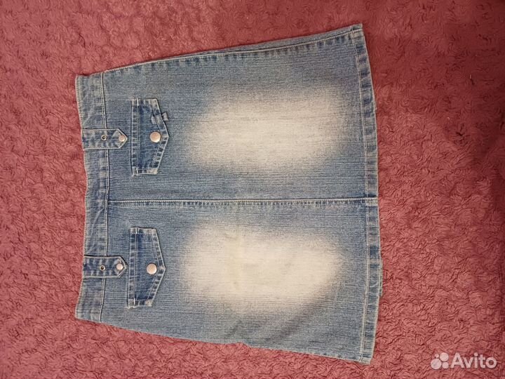 Джинсовая юбка