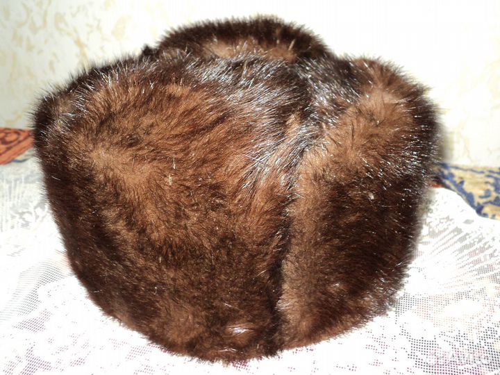 Шапка норковая мужская