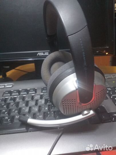 Игровые проводные наушники philips