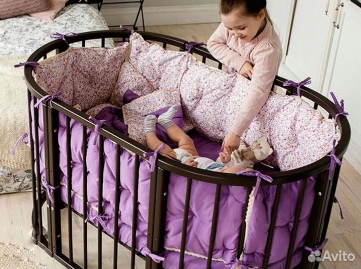 Детская кроватка трансформер 8 в 1