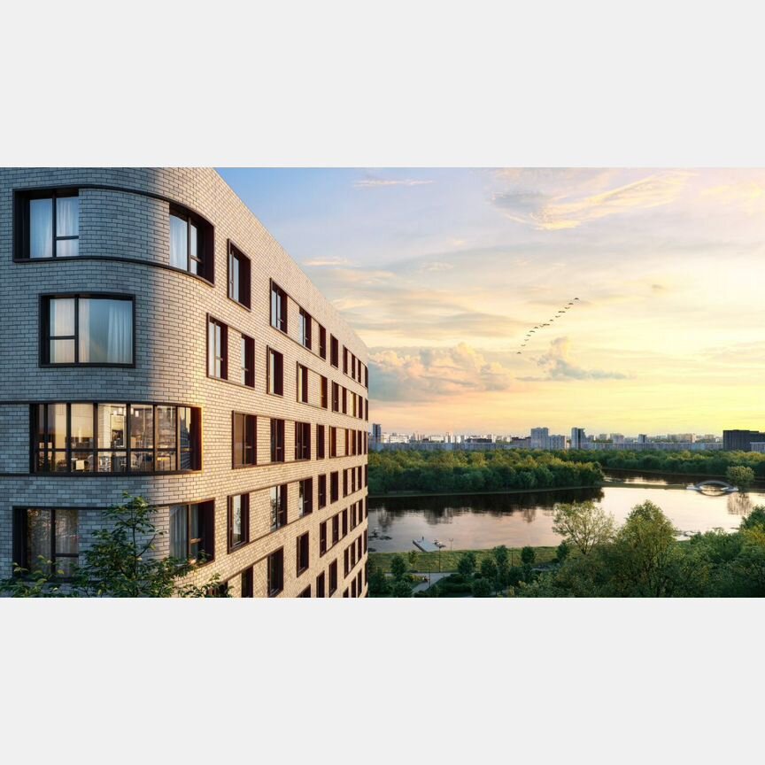 2-к. апартаменты, 46,8 м², 10/10 эт.