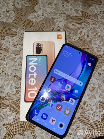 Телефон Xiaomi redmi note 10 pro