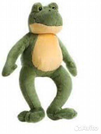Лягушка плюшевая переводная