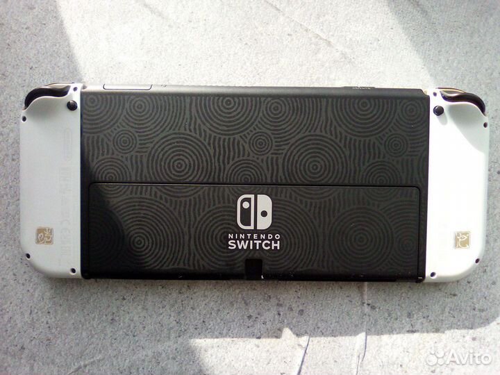 Nintendo Switch oled Zelda edition прошитая