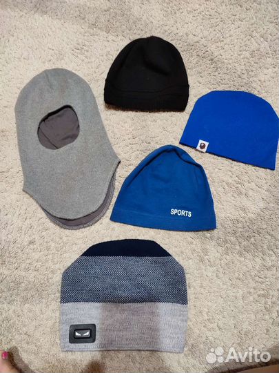 Шапка для мальчика 4-6 лет