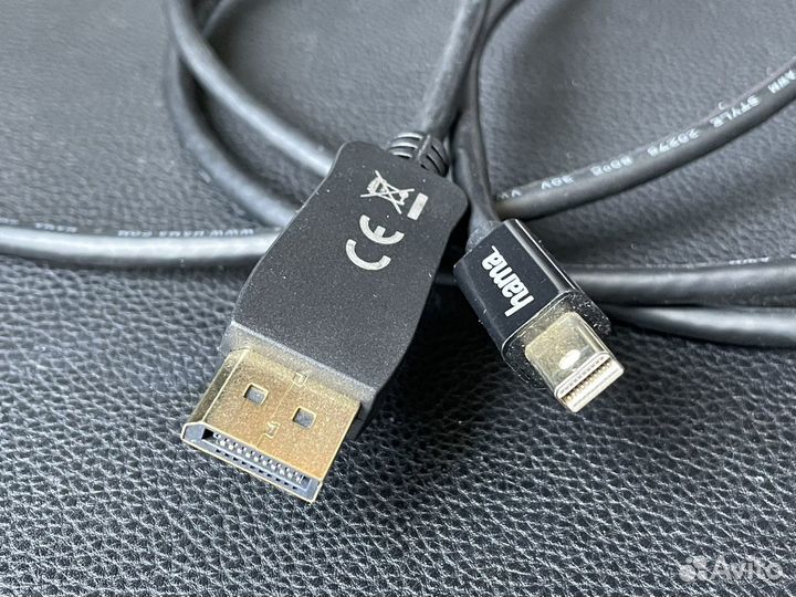 Кабель Displayport to Mini displayport