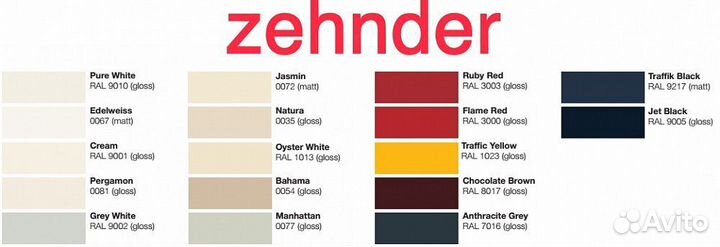 Стальной трубчатый радиатор отопления Zehnder 3200