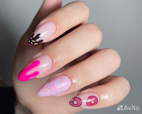 Наращивание ногтей, Гель - лак