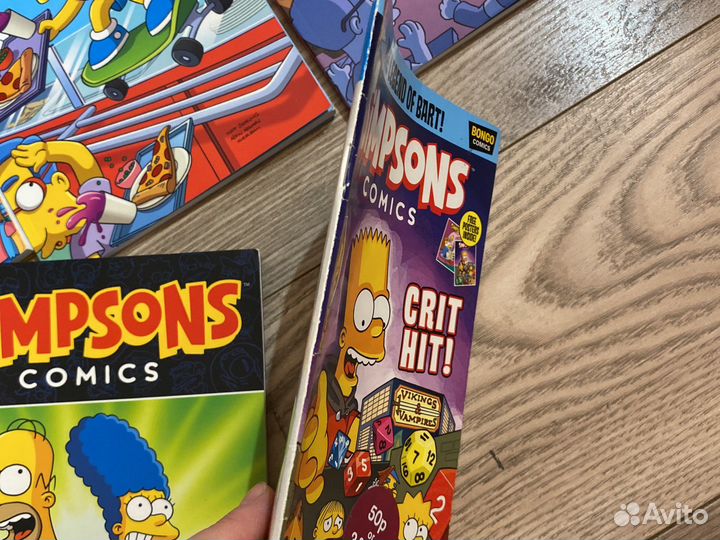 Simpsons Comics Комиксы Симпсоны на англ. языке