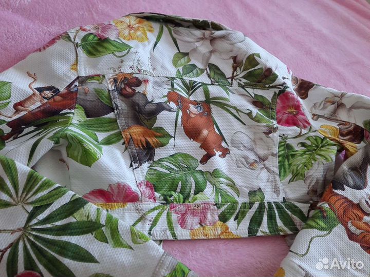 Летняя курточка и футболка Monnalisa на рост от 13