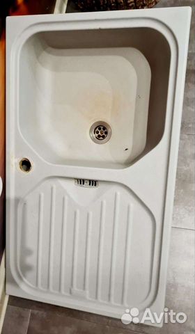Кухонная мойка из искусственного камня б/у