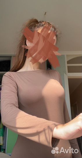 Кофта лодочка