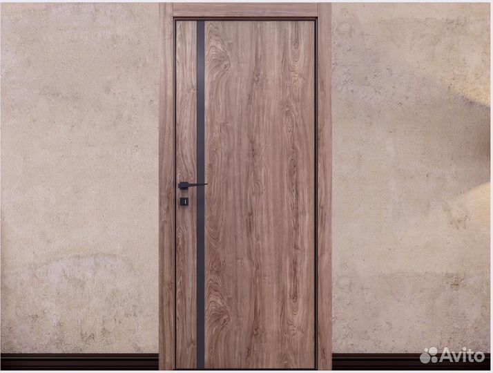 Межкомнатные двери полнотелые. Установка