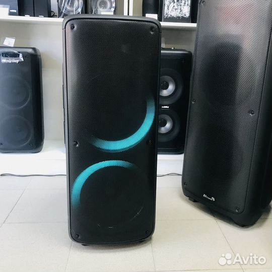 Мощная беспроводная караоке Bluetooth колонка 120W