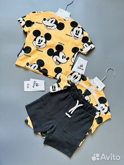 Комплект Дисней с Микки Маусом 74 86 98