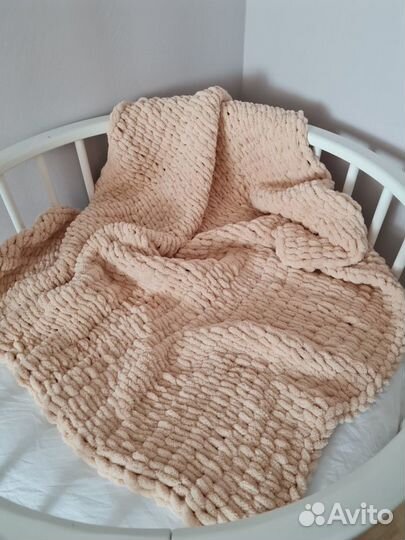 Плед детский плюшевый