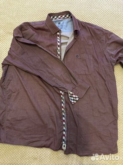 Мужская рубашка 6XL