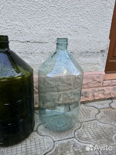 Бутылка стеклянная 20 литров