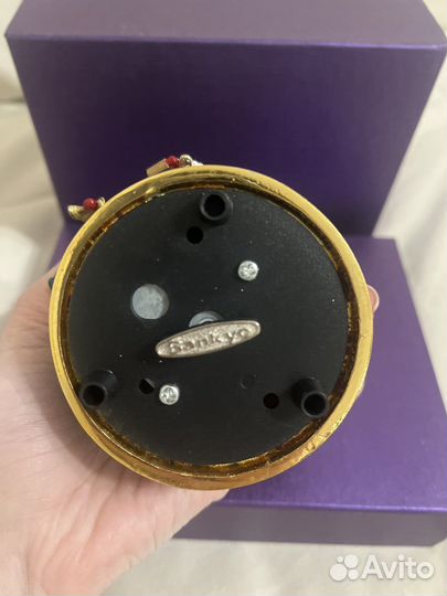 Музыкальная шкатултка новогодняя ручной работы