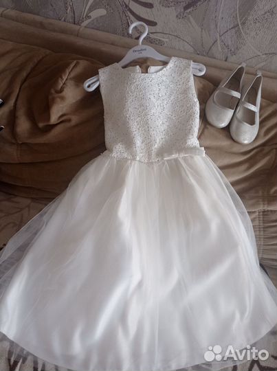 Платье для праздника, с туфельками