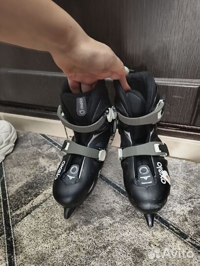 Коньки детские раздвижные 30-32