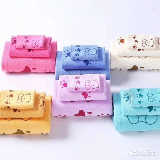 Набор из 2 полотенец микрофибра