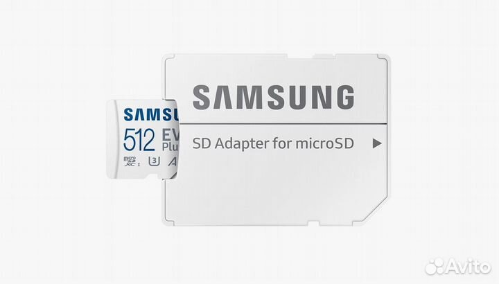 Samsung EVO Plus 512GB microSD карта памяти