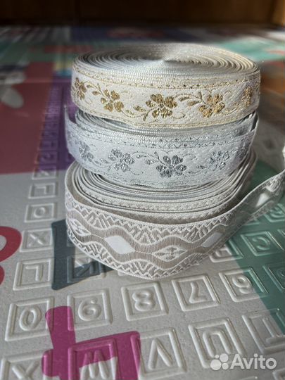 Тесьма жаккардовая галун
