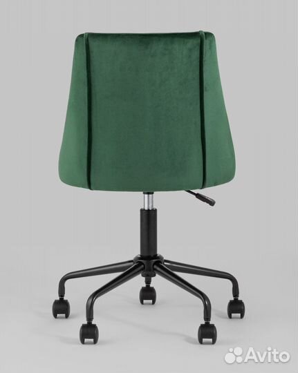 Кресло компьютерное Сиана велюр зеленый